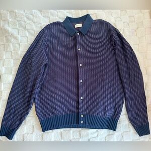 Aimé Leon Dore Long Sleeve Polo Cardigan